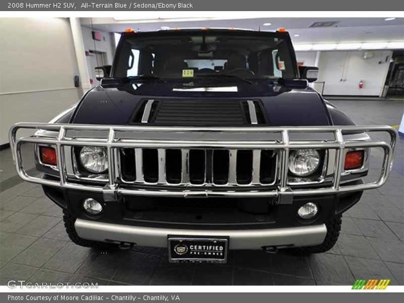 All-Terrain Blue / Sedona/Ebony Black 2008 Hummer H2 SUV