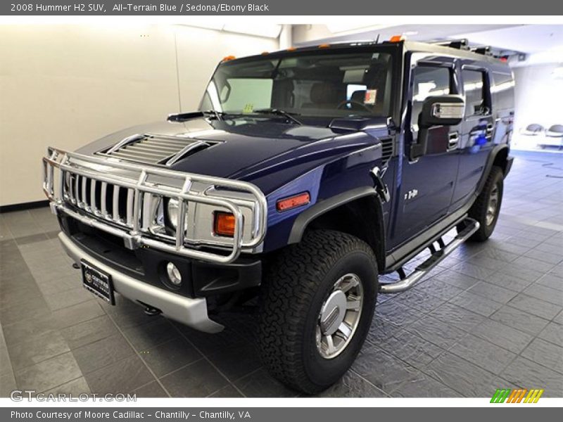 Front 3/4 View of 2008 H2 SUV