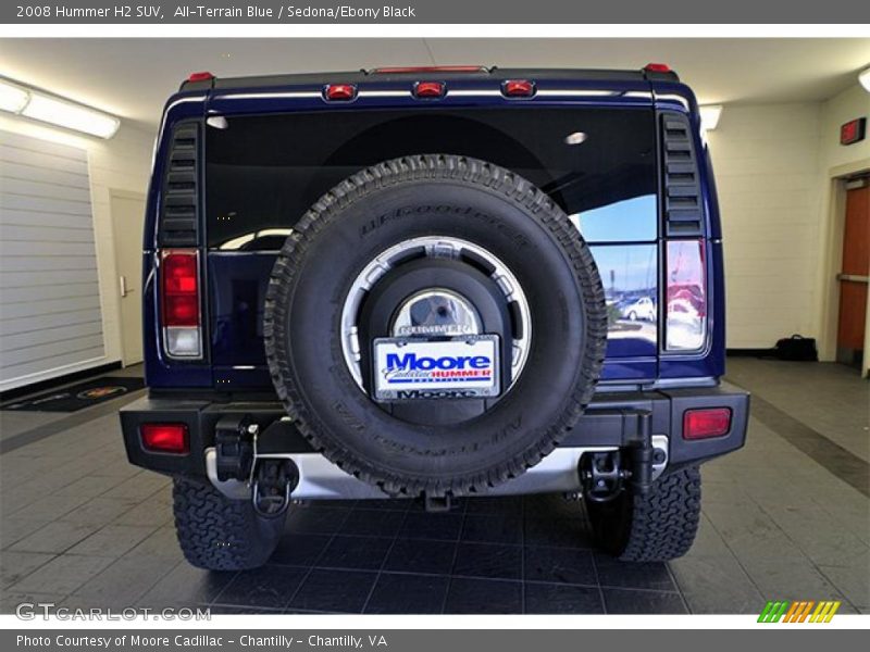 All-Terrain Blue / Sedona/Ebony Black 2008 Hummer H2 SUV