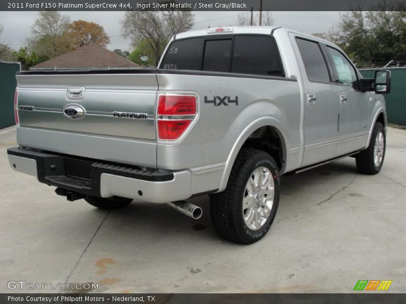  2011 F150 Platinum SuperCrew 4x4 Ingot Silver Metallic