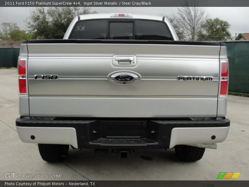  2011 F150 Platinum SuperCrew 4x4 Ingot Silver Metallic