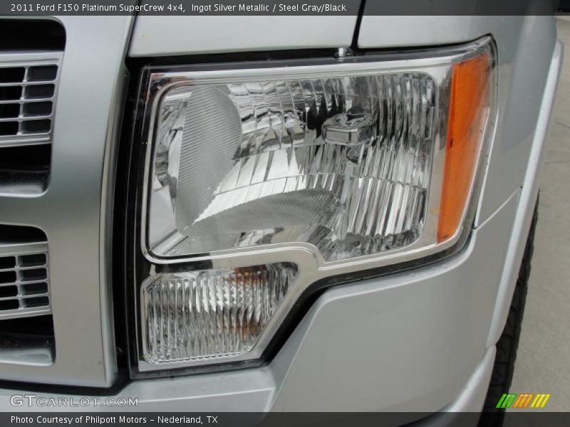 Ingot Silver Metallic / Steel Gray/Black 2011 Ford F150 Platinum SuperCrew 4x4