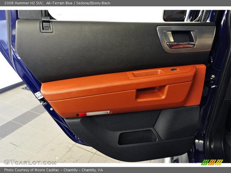 All-Terrain Blue / Sedona/Ebony Black 2008 Hummer H2 SUV