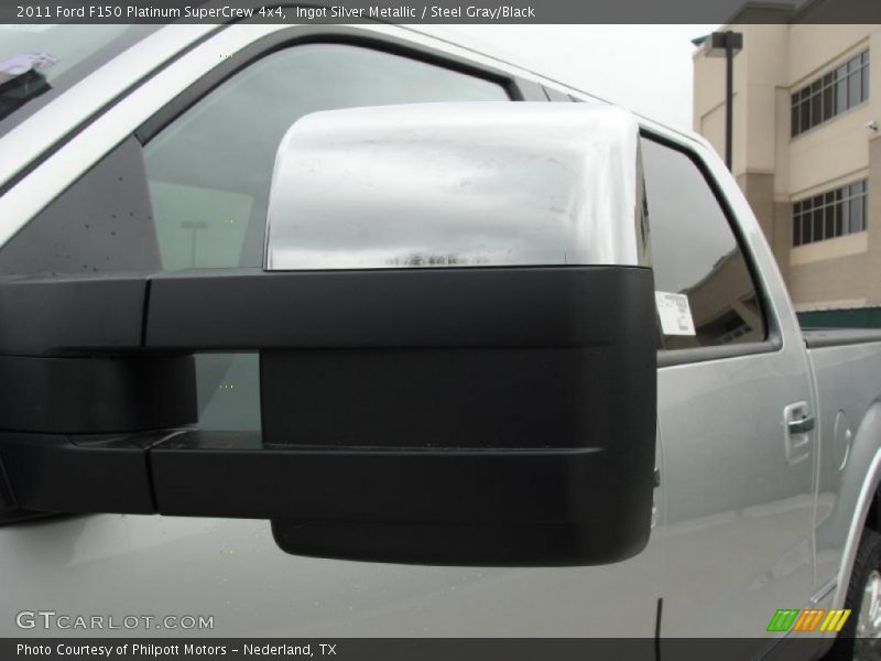 Ingot Silver Metallic / Steel Gray/Black 2011 Ford F150 Platinum SuperCrew 4x4