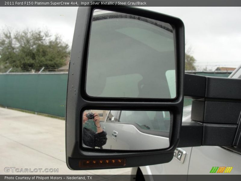 Ingot Silver Metallic / Steel Gray/Black 2011 Ford F150 Platinum SuperCrew 4x4