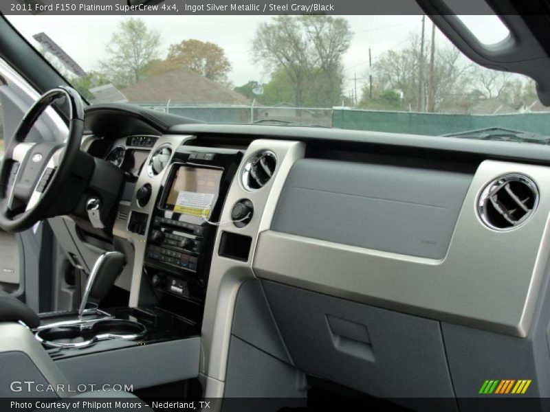 Dashboard of 2011 F150 Platinum SuperCrew 4x4