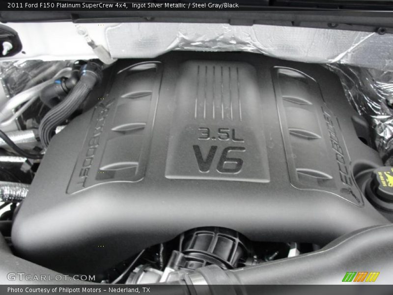  2011 F150 Platinum SuperCrew 4x4 Engine - 3.5 Liter GTDI EcoBoost Twin-Turbocharged DOHC 24-Valve VVT V6