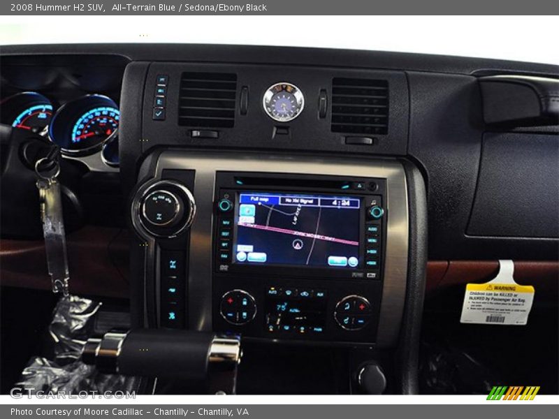 Navigation of 2008 H2 SUV