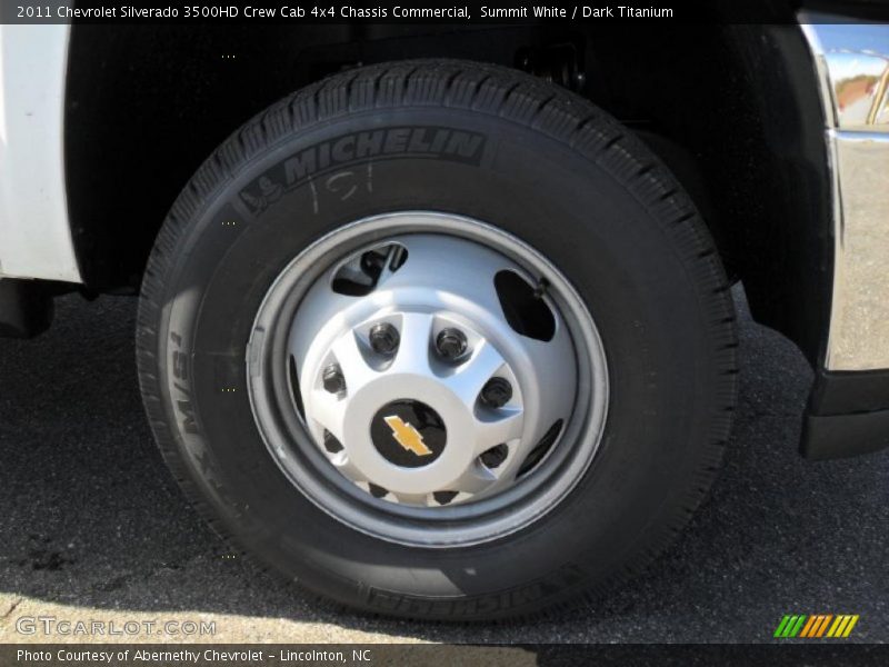  2011 Silverado 3500HD Crew Cab 4x4 Chassis Commercial Wheel