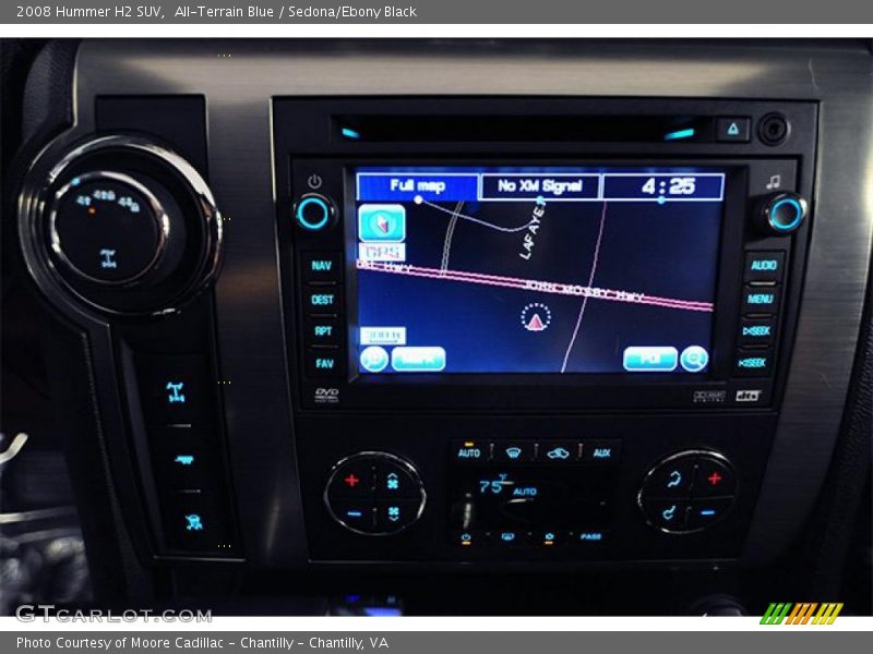 All-Terrain Blue / Sedona/Ebony Black 2008 Hummer H2 SUV