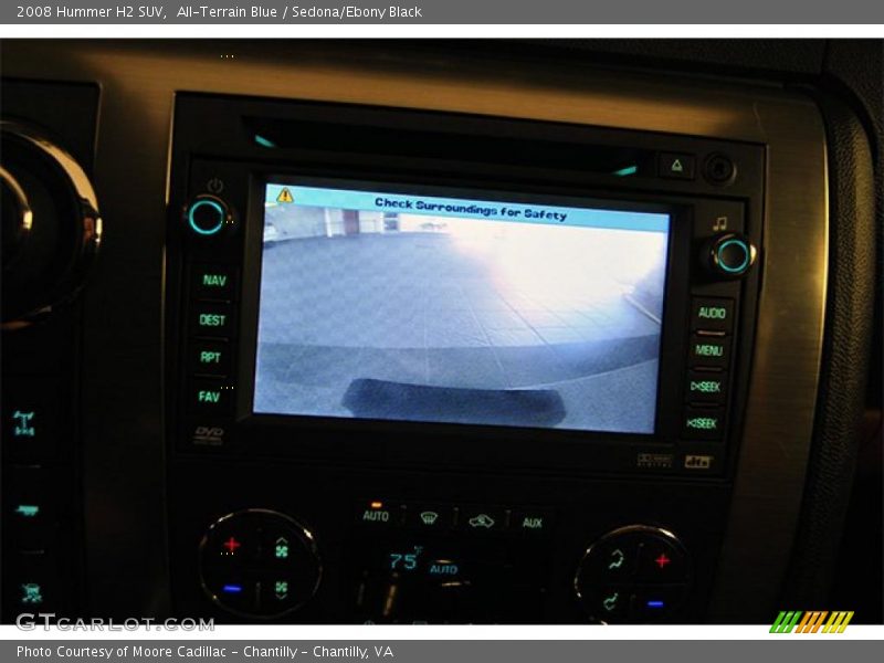 All-Terrain Blue / Sedona/Ebony Black 2008 Hummer H2 SUV
