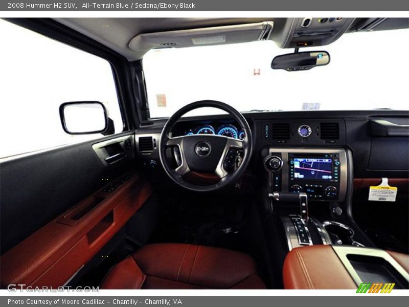All-Terrain Blue / Sedona/Ebony Black 2008 Hummer H2 SUV