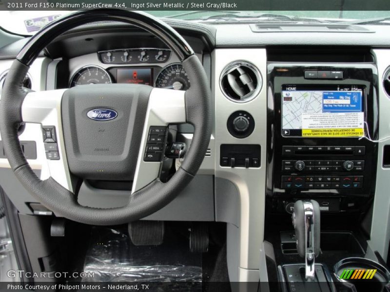 Dashboard of 2011 F150 Platinum SuperCrew 4x4