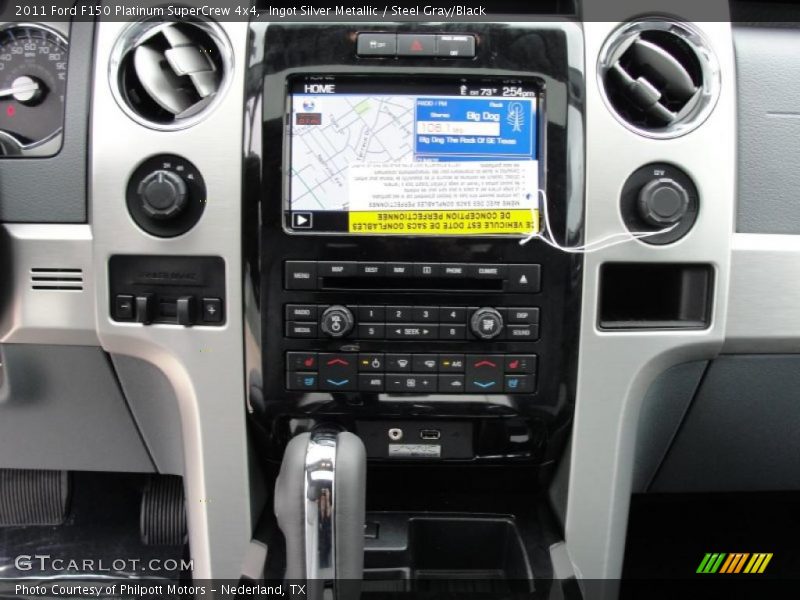 Controls of 2011 F150 Platinum SuperCrew 4x4