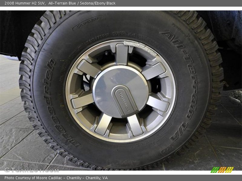 All-Terrain Blue / Sedona/Ebony Black 2008 Hummer H2 SUV