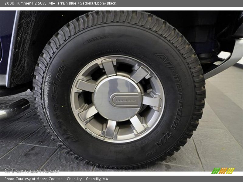 All-Terrain Blue / Sedona/Ebony Black 2008 Hummer H2 SUV