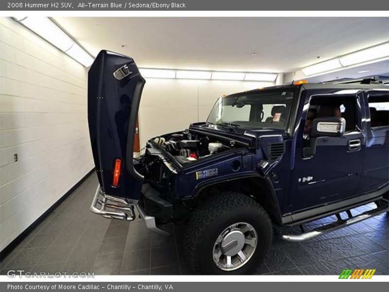 All-Terrain Blue / Sedona/Ebony Black 2008 Hummer H2 SUV
