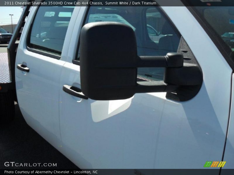 Summit White / Dark Titanium 2011 Chevrolet Silverado 3500HD Crew Cab 4x4 Chassis