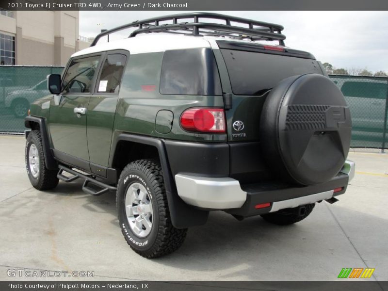 Army Green / Dark Charcoal 2011 Toyota FJ Cruiser TRD 4WD