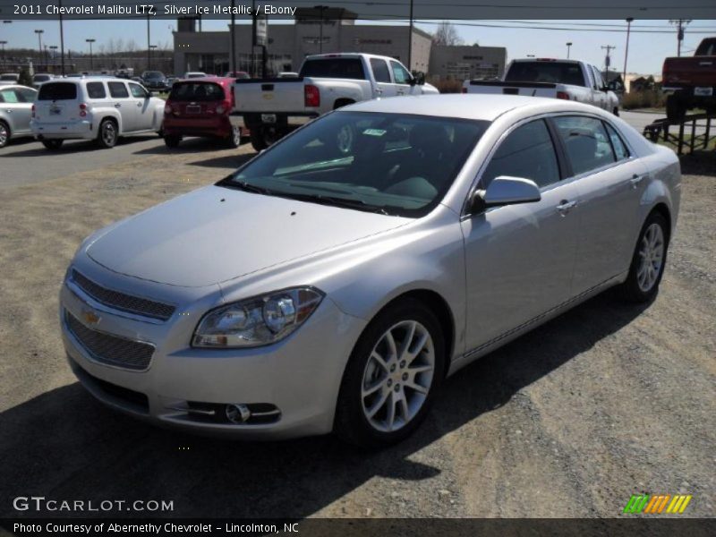 Silver Ice Metallic / Ebony 2011 Chevrolet Malibu LTZ