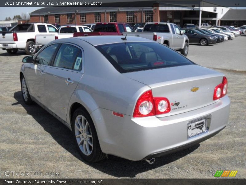Silver Ice Metallic / Ebony 2011 Chevrolet Malibu LTZ