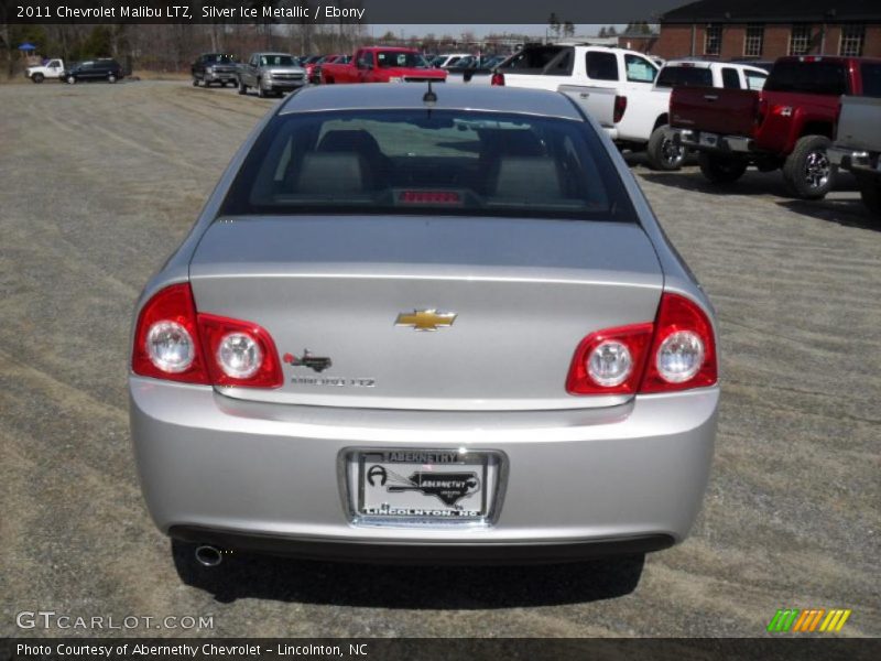Silver Ice Metallic / Ebony 2011 Chevrolet Malibu LTZ