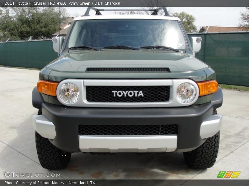 Army Green / Dark Charcoal 2011 Toyota FJ Cruiser TRD 4WD