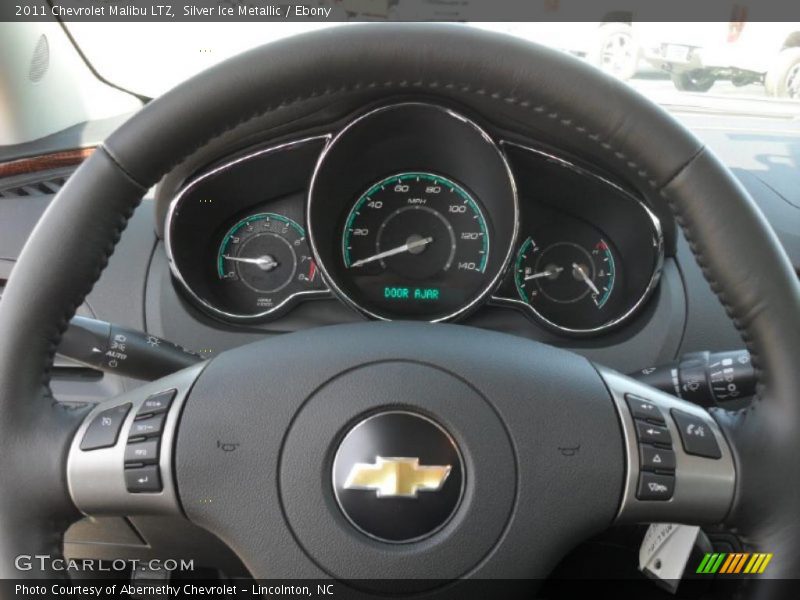 Silver Ice Metallic / Ebony 2011 Chevrolet Malibu LTZ