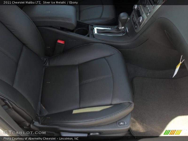 Silver Ice Metallic / Ebony 2011 Chevrolet Malibu LTZ