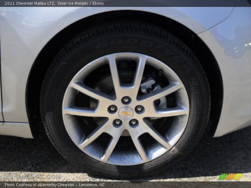 Silver Ice Metallic / Ebony 2011 Chevrolet Malibu LTZ