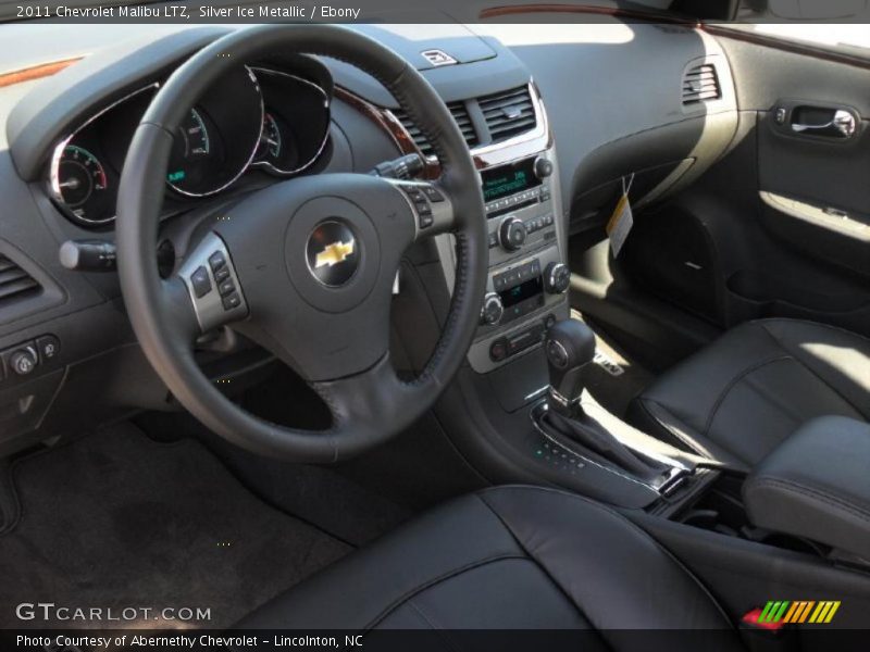 Silver Ice Metallic / Ebony 2011 Chevrolet Malibu LTZ