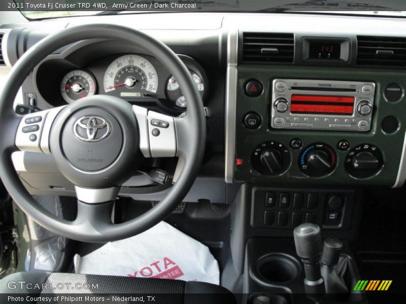 Dashboard of 2011 FJ Cruiser TRD 4WD