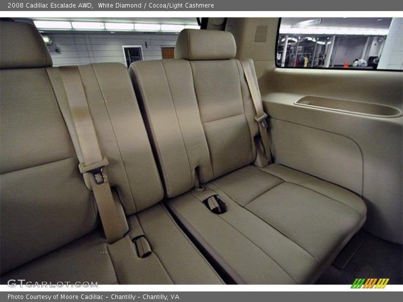 White Diamond / Cocoa/Light Cashmere 2008 Cadillac Escalade AWD
