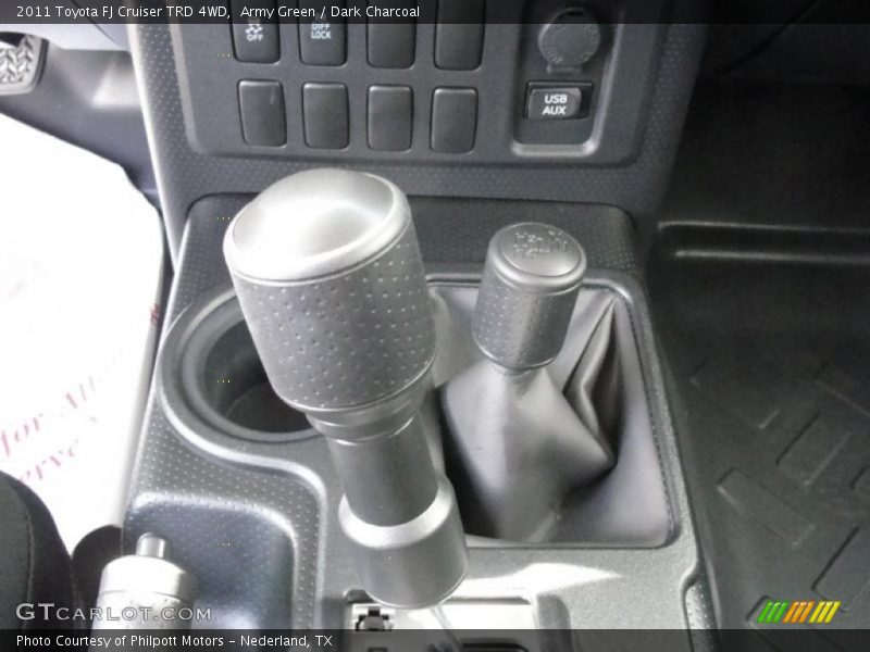  2011 FJ Cruiser TRD 4WD 5 Speed ECT Automatic Shifter