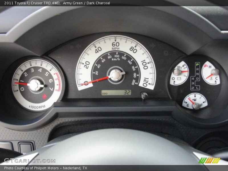  2011 FJ Cruiser TRD 4WD TRD 4WD Gauges