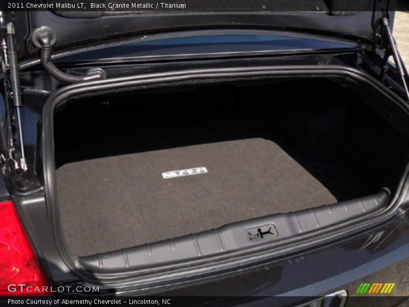 Black Granite Metallic / Titanium 2011 Chevrolet Malibu LT