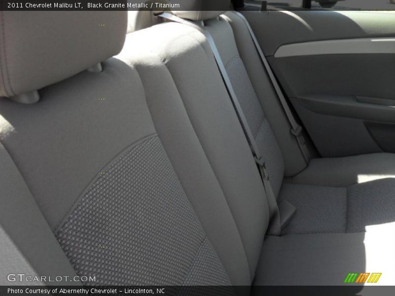 Black Granite Metallic / Titanium 2011 Chevrolet Malibu LT