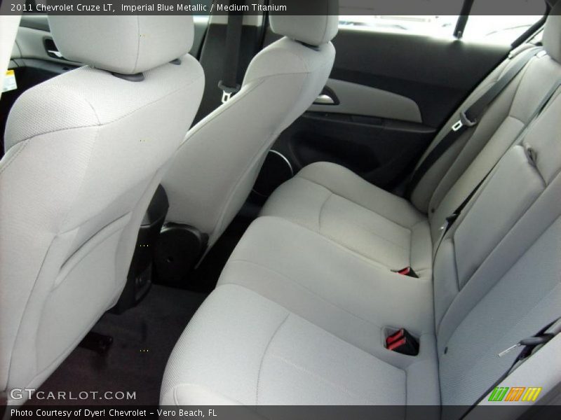 Imperial Blue Metallic / Medium Titanium 2011 Chevrolet Cruze LT