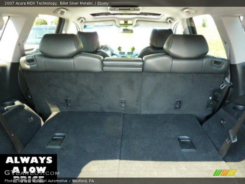 Billet Silver Metallic / Ebony 2007 Acura MDX Technology