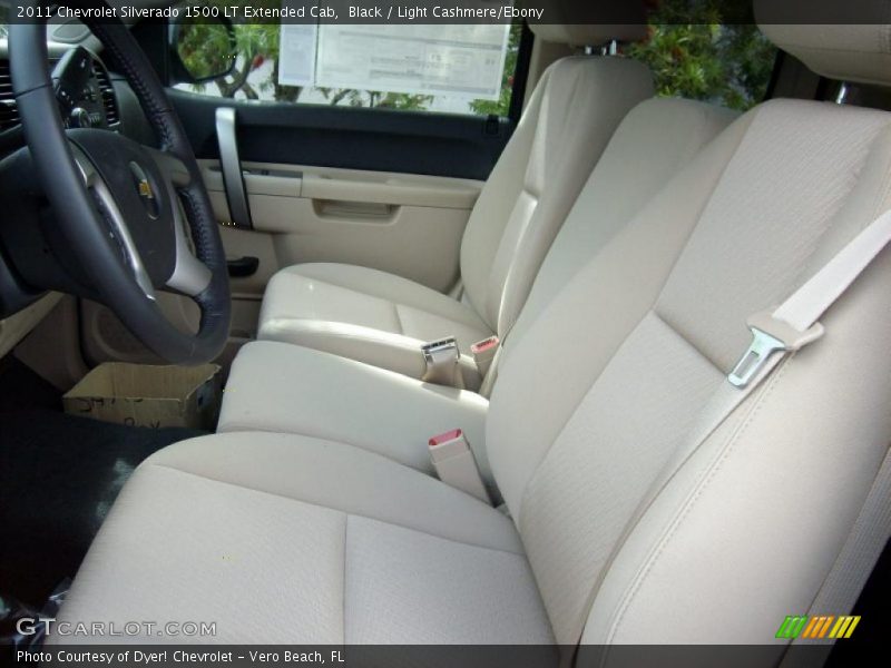 Black / Light Cashmere/Ebony 2011 Chevrolet Silverado 1500 LT Extended Cab