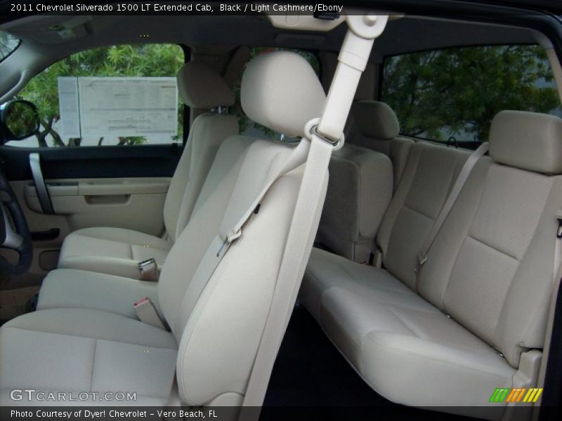 Black / Light Cashmere/Ebony 2011 Chevrolet Silverado 1500 LT Extended Cab