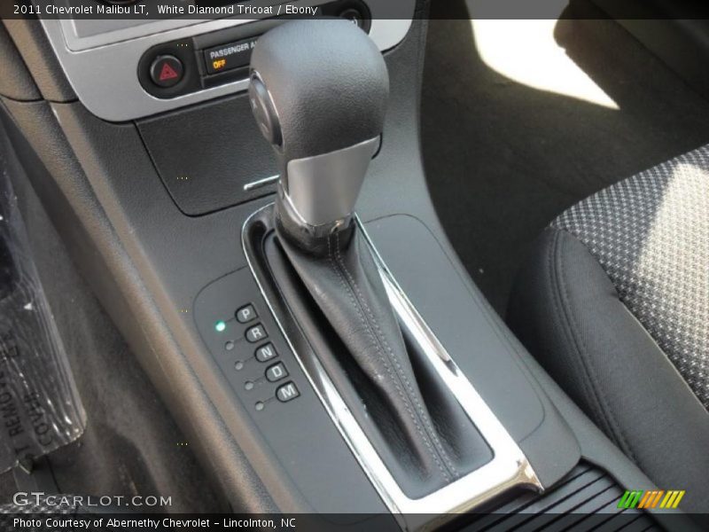 White Diamond Tricoat / Ebony 2011 Chevrolet Malibu LT