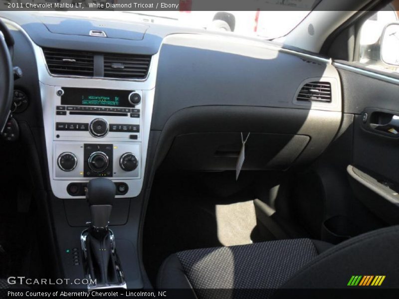 White Diamond Tricoat / Ebony 2011 Chevrolet Malibu LT