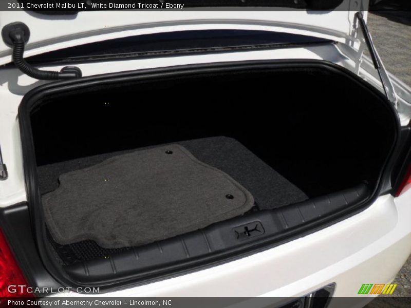 White Diamond Tricoat / Ebony 2011 Chevrolet Malibu LT