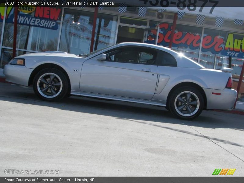 Silver Metallic / Dark Charcoal 2003 Ford Mustang GT Coupe
