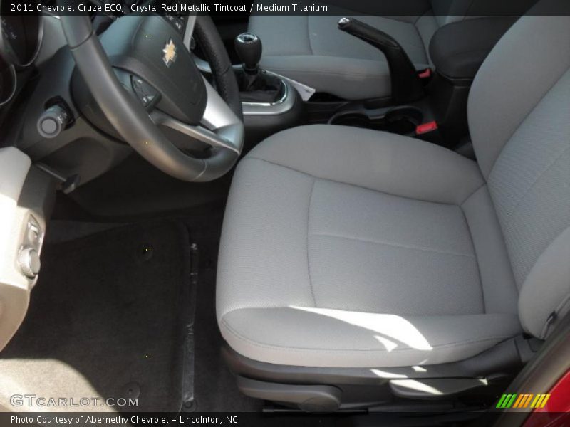  2011 Cruze ECO Medium Titanium Interior