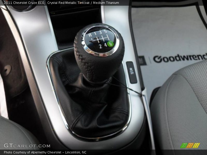  2011 Cruze ECO 6 Speed ECO Overdrive Manual Shifter