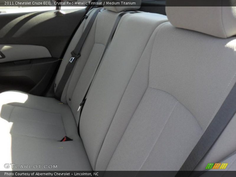 Crystal Red Metallic Tintcoat / Medium Titanium 2011 Chevrolet Cruze ECO