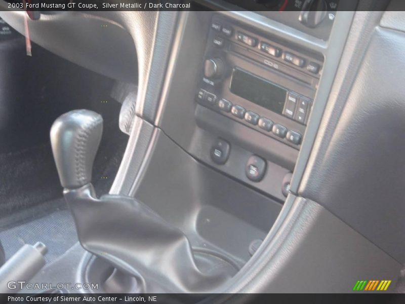 Silver Metallic / Dark Charcoal 2003 Ford Mustang GT Coupe