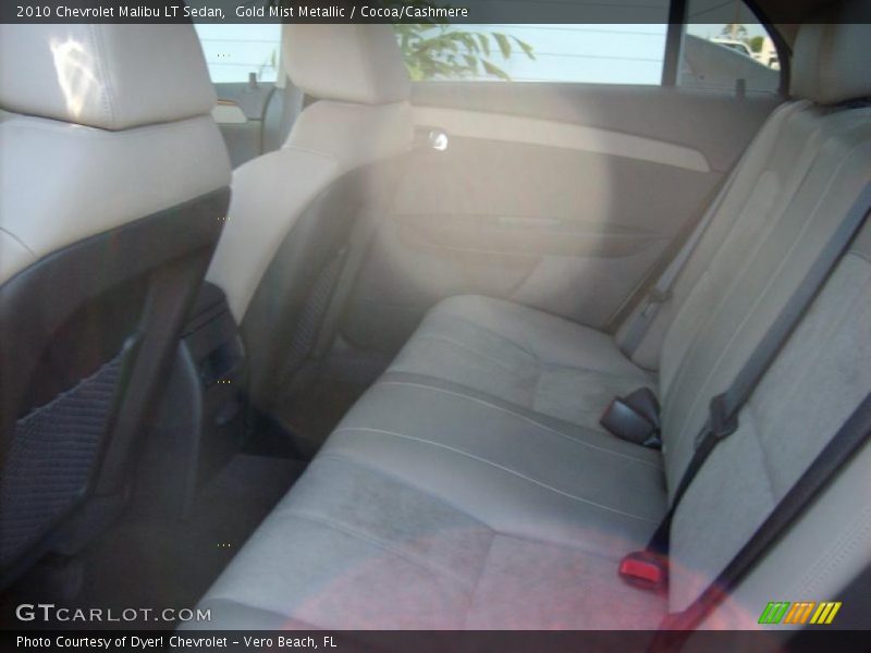 Gold Mist Metallic / Cocoa/Cashmere 2010 Chevrolet Malibu LT Sedan